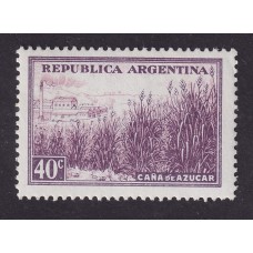 ARGENTINA 1935 GJ 768 ESTAMPILLA NUEVA MINT PAPEL TIZADO U$ 22,50